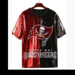 Tampa Bay Buccaneers sequin jersey dress